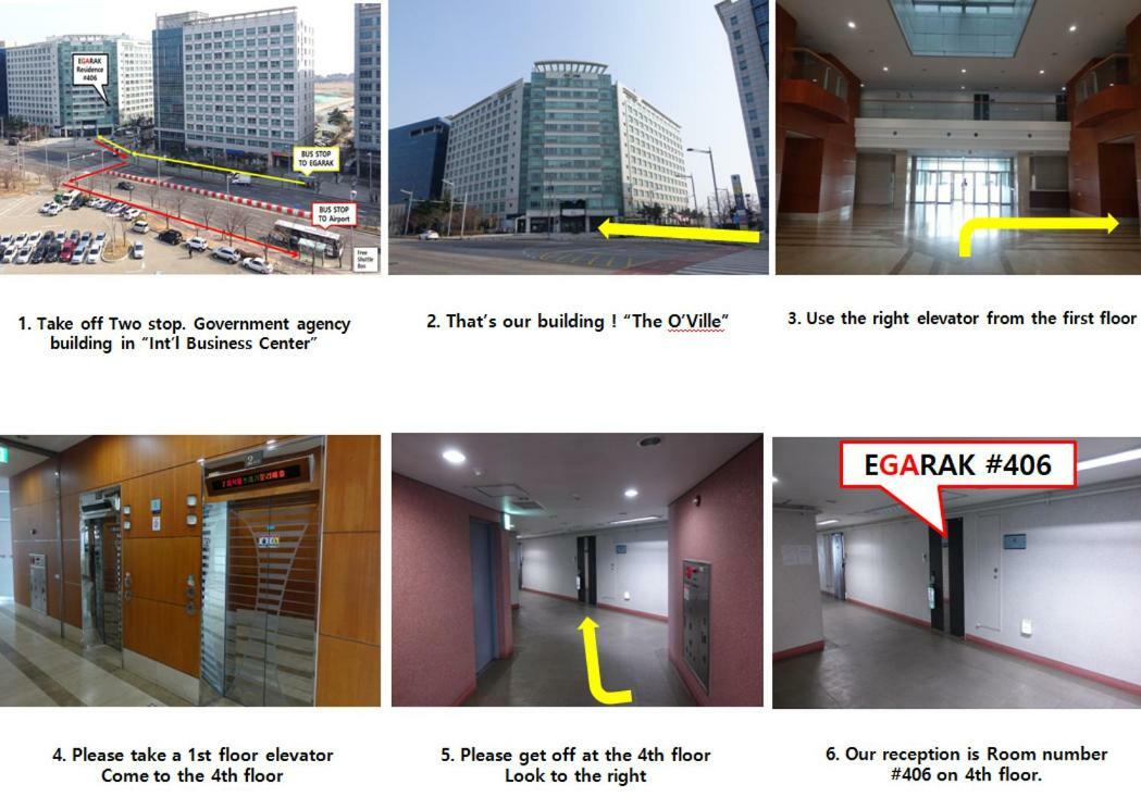 Incheon Airport Egarak Residence Екстер'єр фото